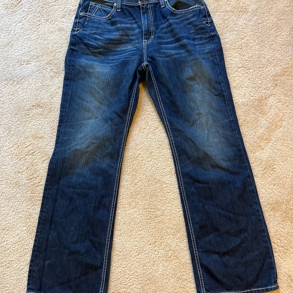 BKE Jeans Bke Denim Jeans Mens Tyler 36r Straight Leg Distressed